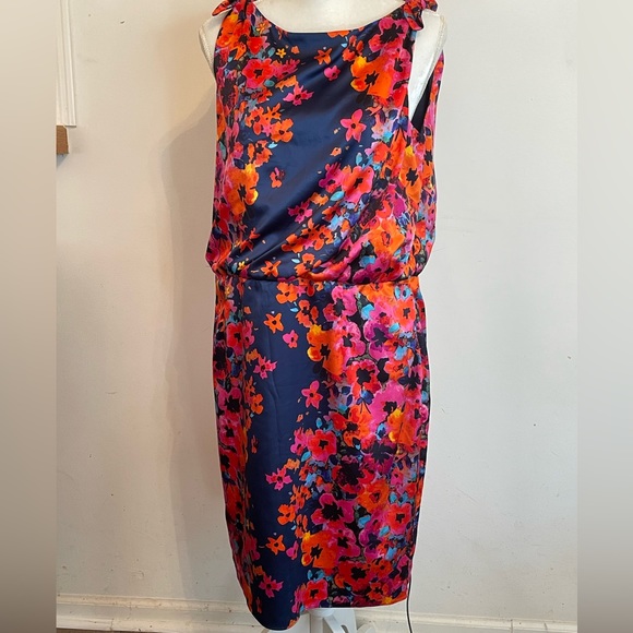 Evan Picone Dresses & Skirts - 👗 Evan Picone Vintage Colorful Floral Sleeveless  Dress. From 1990,s. 👗